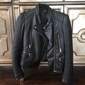 Leather jacket